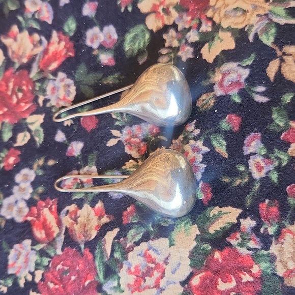 Sterling Silver Earrings 925 - Picture 1 of 5